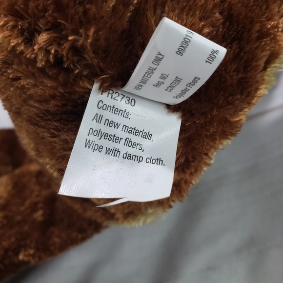 Hallmark Rodney Reindeer Plush Stuffed Animal Red Green Striped Scarf 10 Inch #2 - Picture 9 of 10